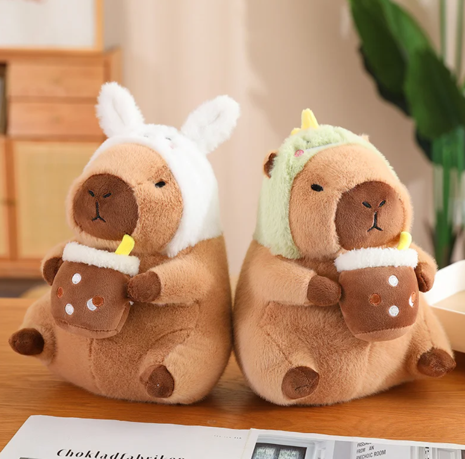 Cute Capybara With Dress Up Plush Toys 30/40cm - 6 Styles