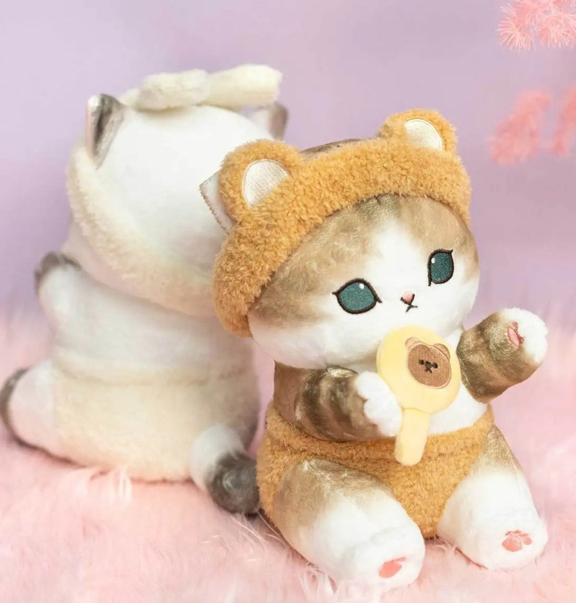 Mofusand Cat With Makeup Party Series (Perfume/MIrror/Powder Puff/Cosmetic Bag) Plush Toys 22cm - 4 styles