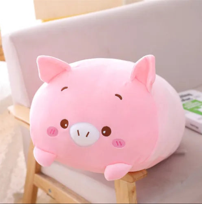 Cute Animal (Dinosaur/Pig/Cat/Bear/Deer/Elephant/Hamster/Panda) Plush Pillow Toys 20/60/85cm