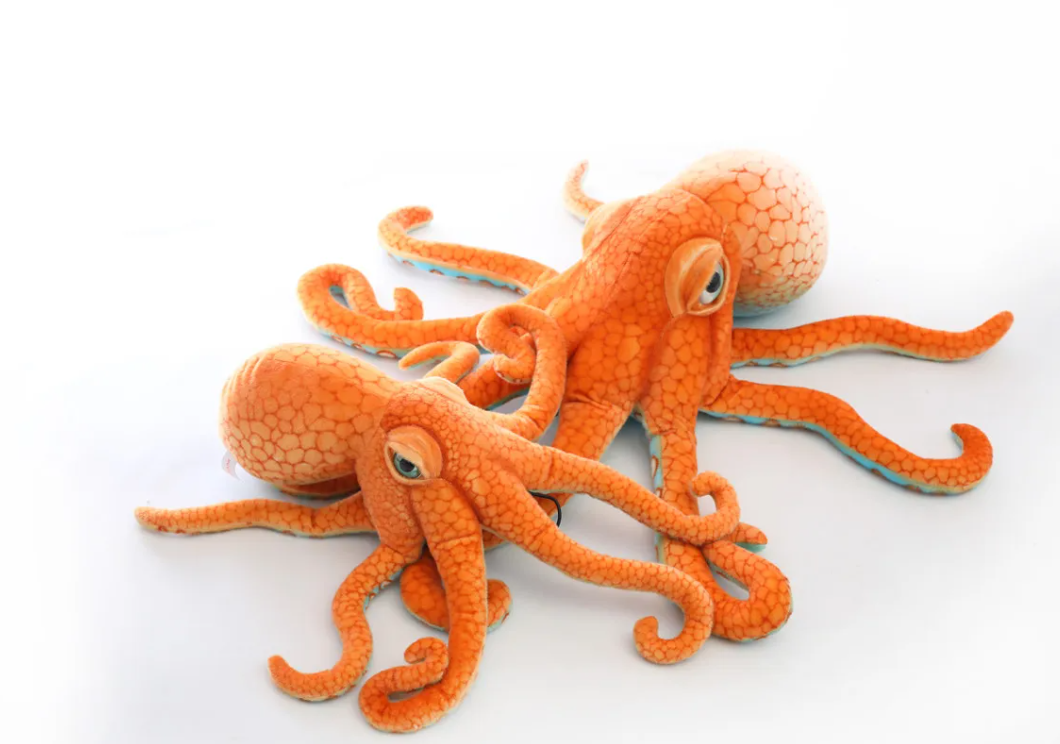 Octopus Lifelike Plush Toys 17x55cm/ 25x80cm