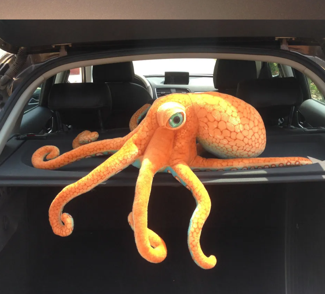 Octopus Lifelike Plush Toys 17x55cm/ 25x80cm