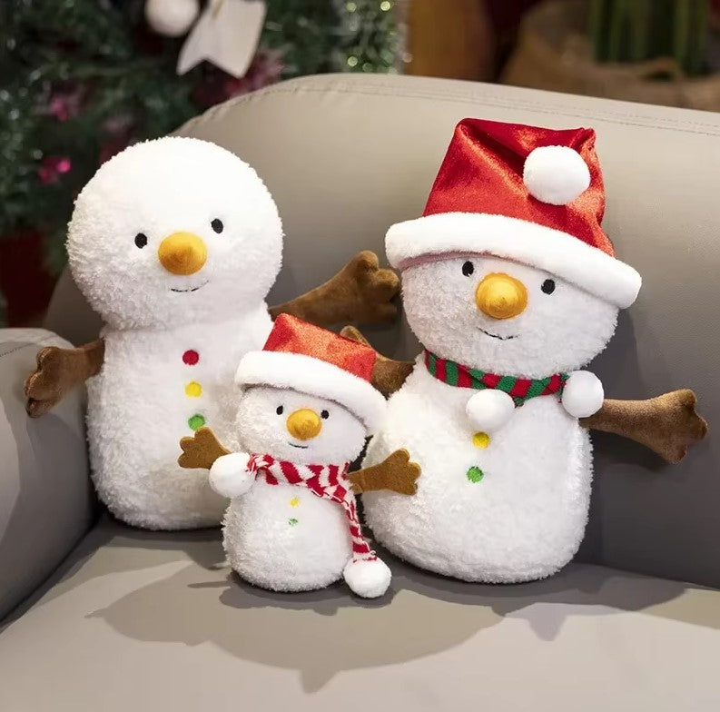 Christmas (Tree/Wreath/Gingerbread Man/Snowman) Plush Toys - 10 Styles