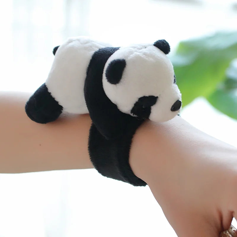 Cute Animal (Red Panda/Fox/Panda/Lion/Monkey/Pig/Dog/Rabbit/Alpaca/Tiger/Monkey/Bear/Cat) Plush Slap Band