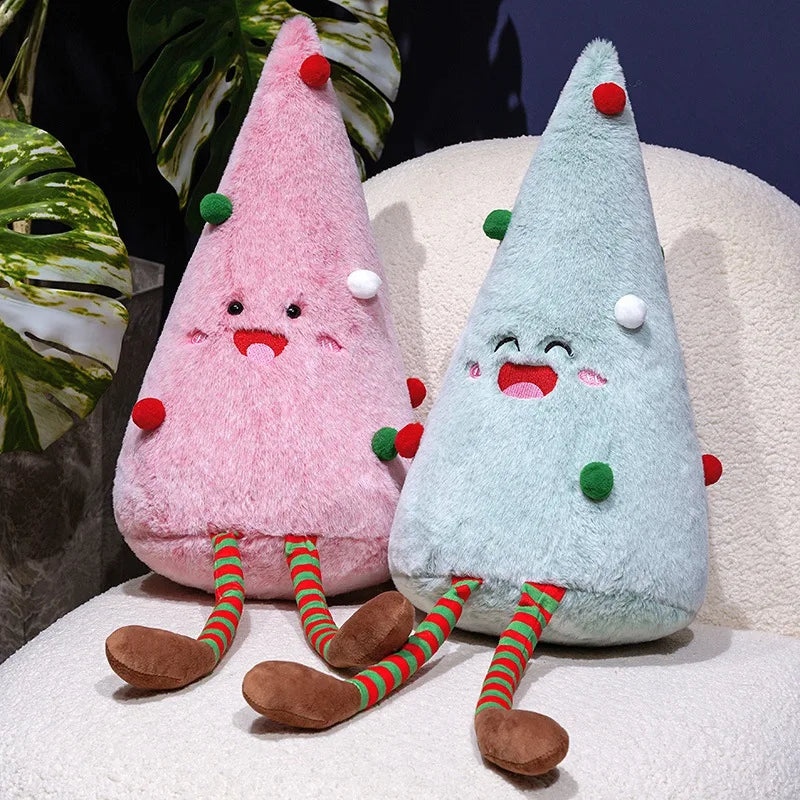 Cute/Funny Christmas (Tree) Plush Toys 30/45cm - Blue/Pink