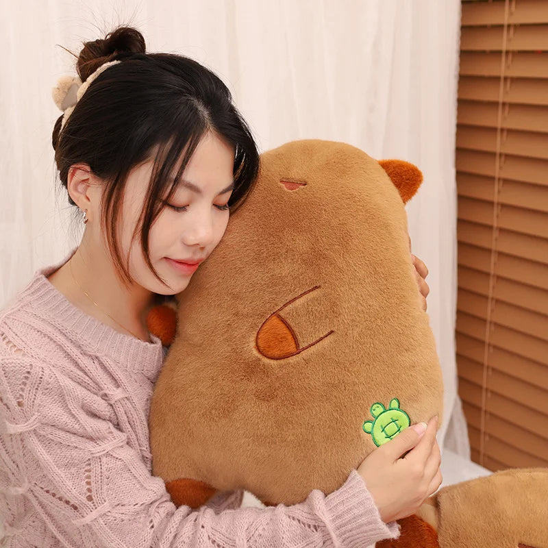 Cute Capybara Plush Pillow Toys 48cm