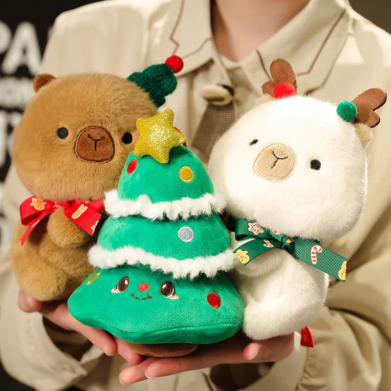 Christmas (Tree/Capybara/Apple) Plush Toys - 5 Styles