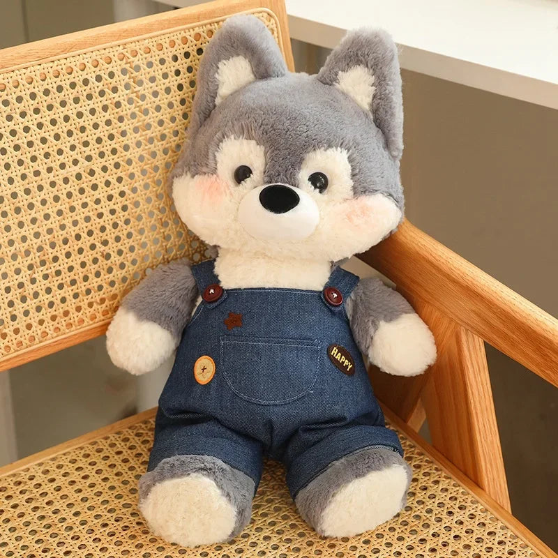 Cute Animal (Fox/Wolf) With/Without Clothes Plush Toys 50cm