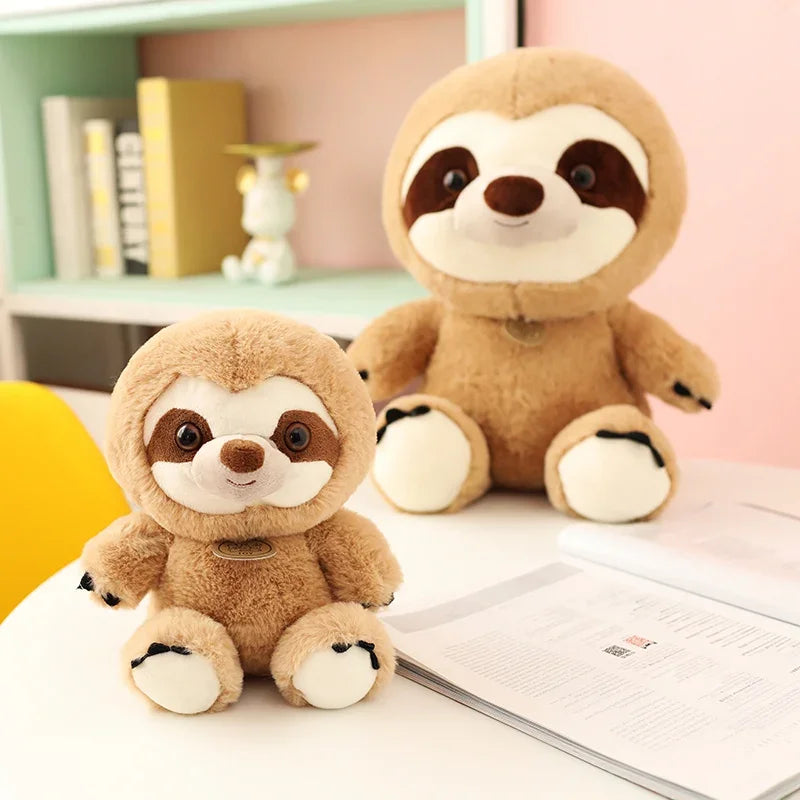 Cute Sitting Sloth Plush Toys 22/30/39cm