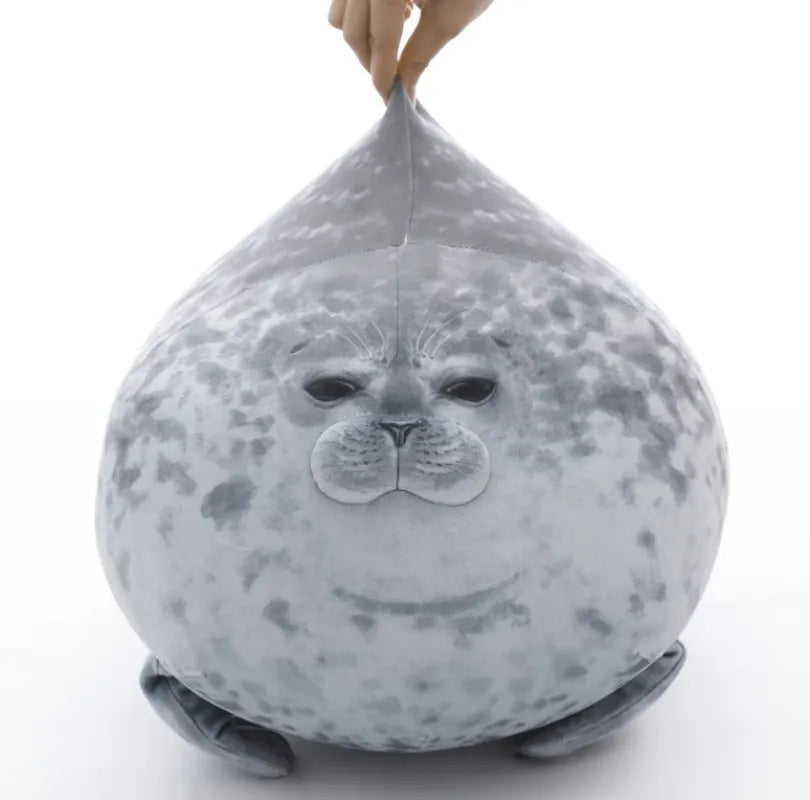 Chubby Seal Plush Pillow Toys 30/40/60/80cm - 2 Styles