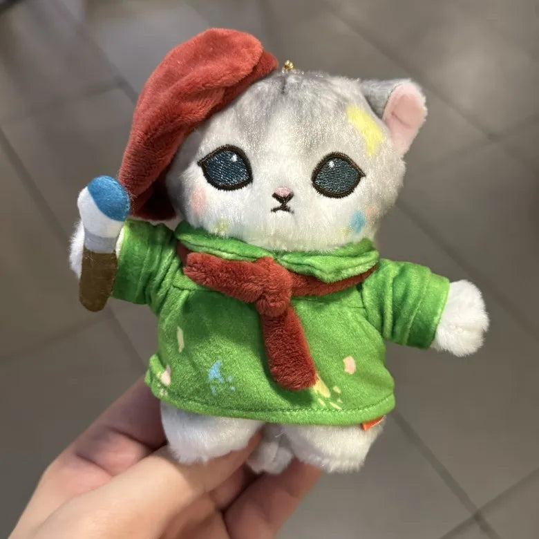 Mofusand Cat With World Dress Up Plush Keychains - 7 styles