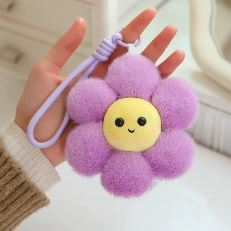 Cute Flower Plush Keychain 12cm - 12 Styles