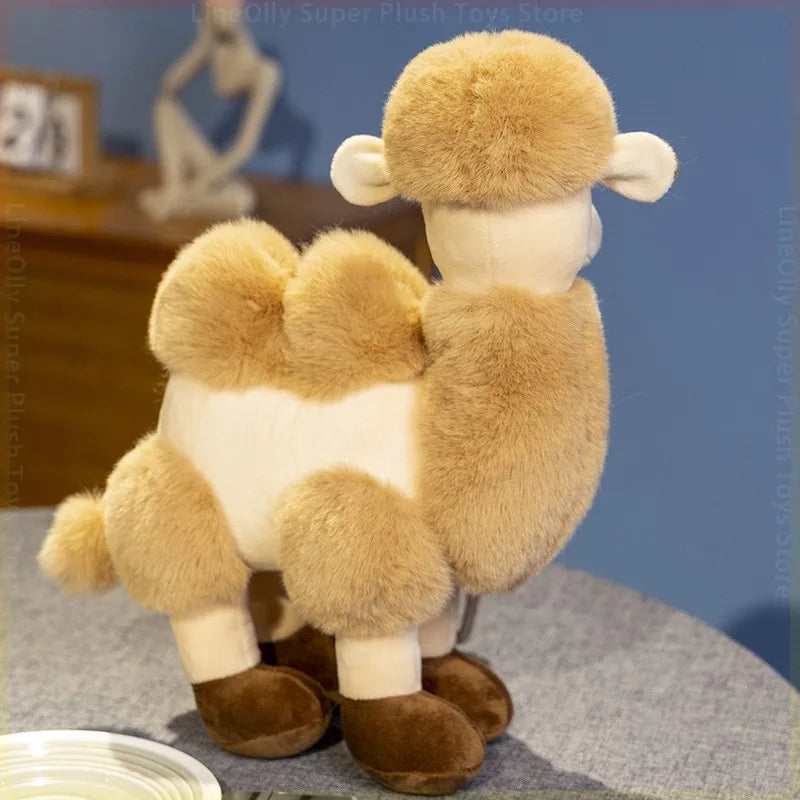 Cute Camel Plush Toys 28/38cm - Brown/Grey