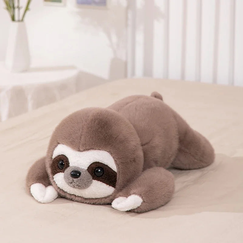 Cute Lying Monkey/Seal/Sloth Plush Pillow Toys 31/47/65cm