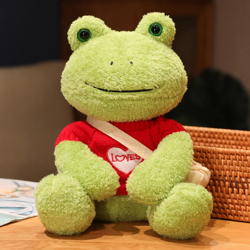 Cute Frog  With Dress Up Plush Toys 25cm - 14 Styles