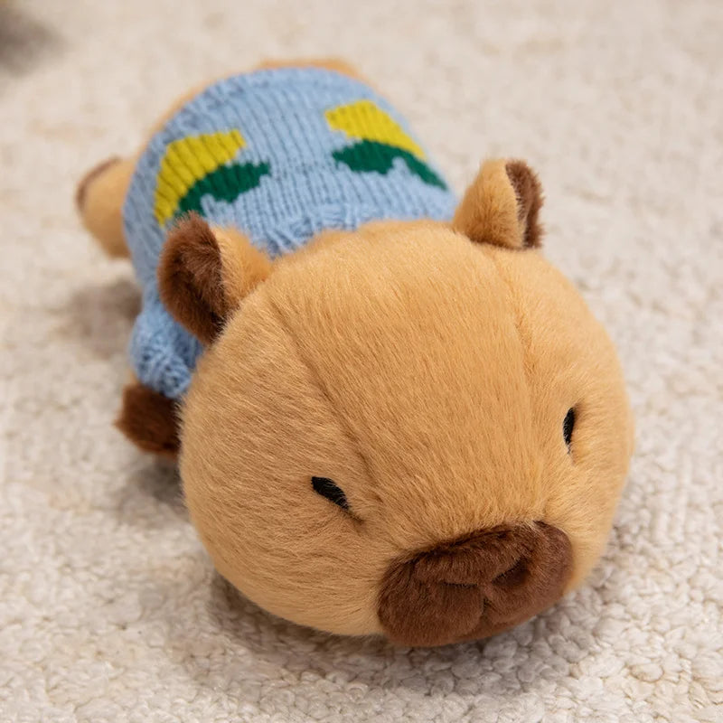 Cute Capybara With Sweater Plush Toys 36cm Or Wrist Rest Plush 20cm