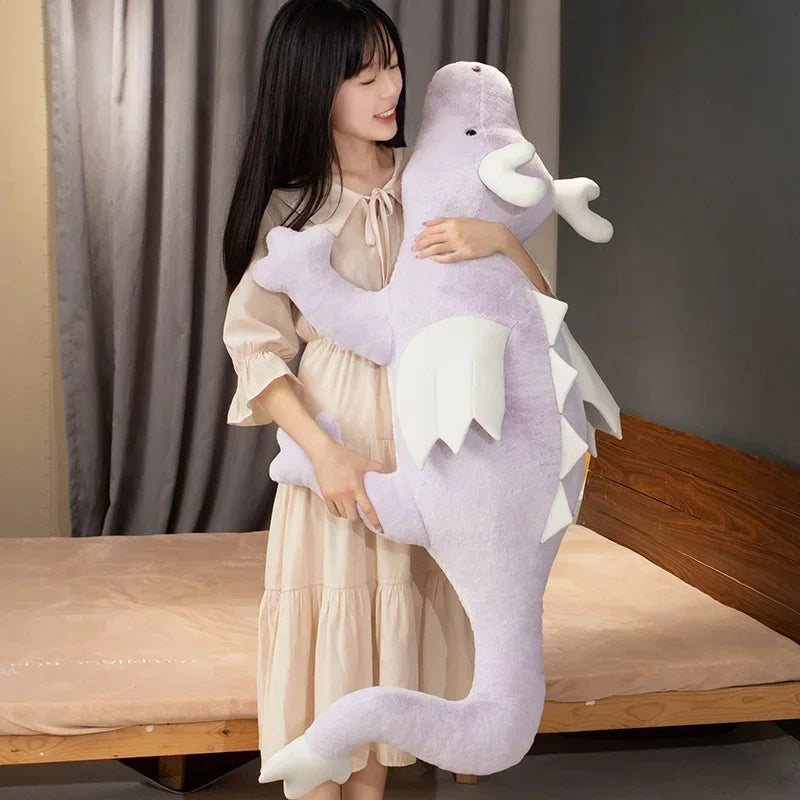 Cute Dragon Plush Toys 60/90/120cm -  (Purple/White/Green)