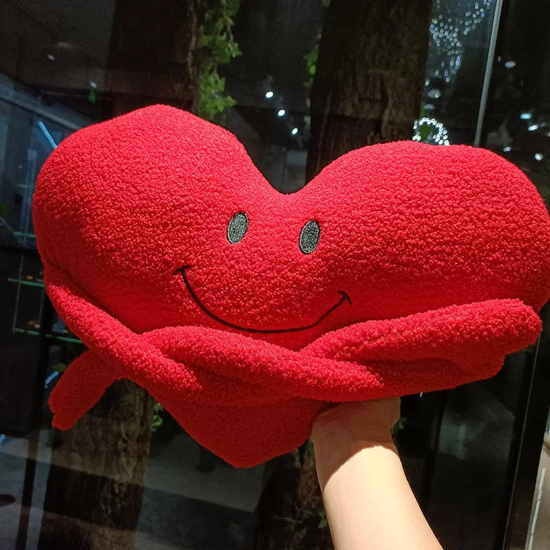 Red Smiley Heart With Long Arms Plush Toys 45x30cm