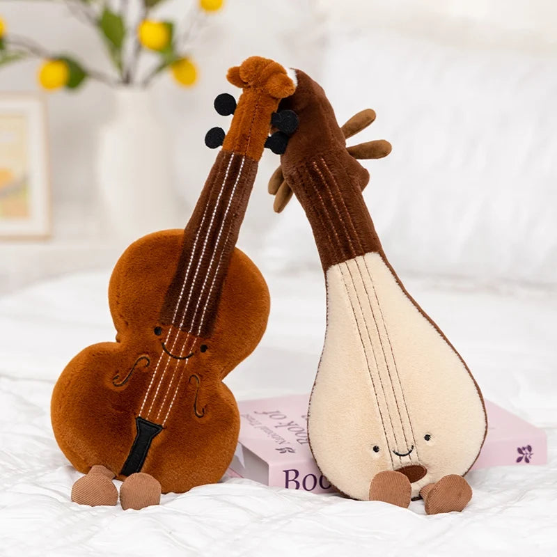 Music (Guitar/Violin/Pipa) Plush Toys  - 5 Styles