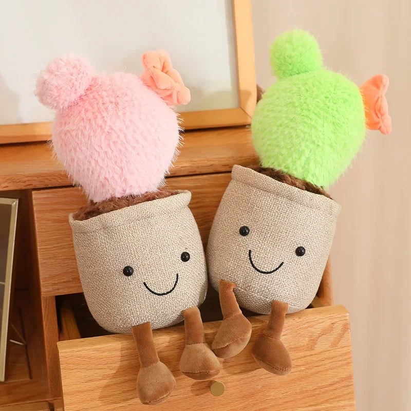 Potted Plants Series(Cactus/Hyacinth) Plush Toys 35cm - 6 Styles