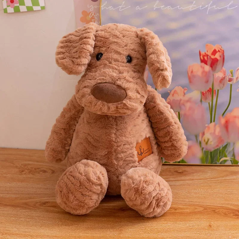 Cute Dog (Golden Retriever/Border Collie/Schnauzer) Plush Toys 35/50cm