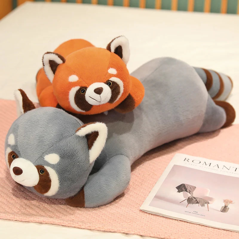 Lying Red Panda/Raccoon Pillow Plush Toys 50/70/90cm