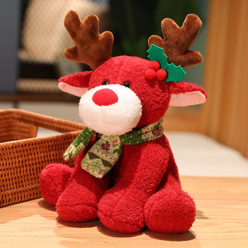 Christmas (Sitting Reindeer) Plush Toys 32cm