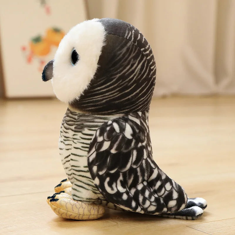 Cute Bird (Owl Lifelike) Plush Toys 20cm - 4 Styles