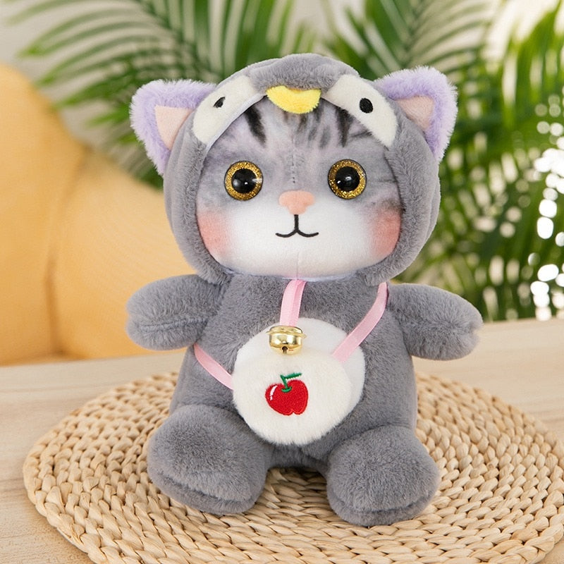 Cute Cat (Animal Dress Up) Plush Toys 25cm - 6 Styles