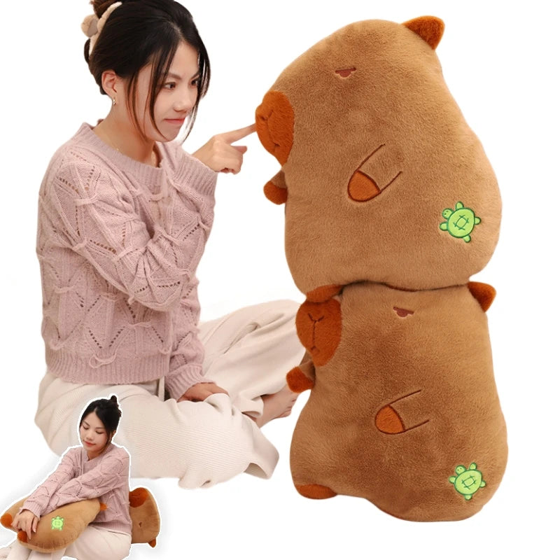 Cute Capybara Plush Pillow Toys 48cm