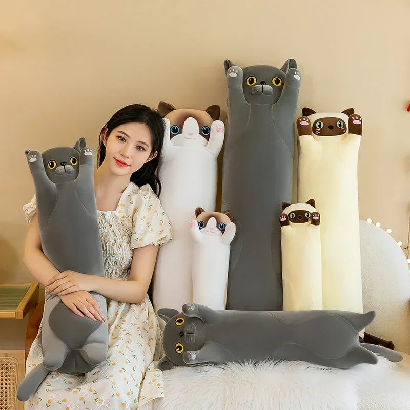 Cat Long Pillow Plush Toys 50/70/90/110cm