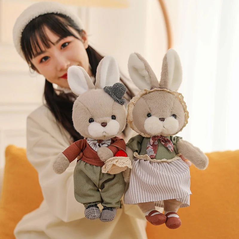 Cute Rabbit/Bear Dog (Dress-up) Plush Toys 28cm - 6 Styles