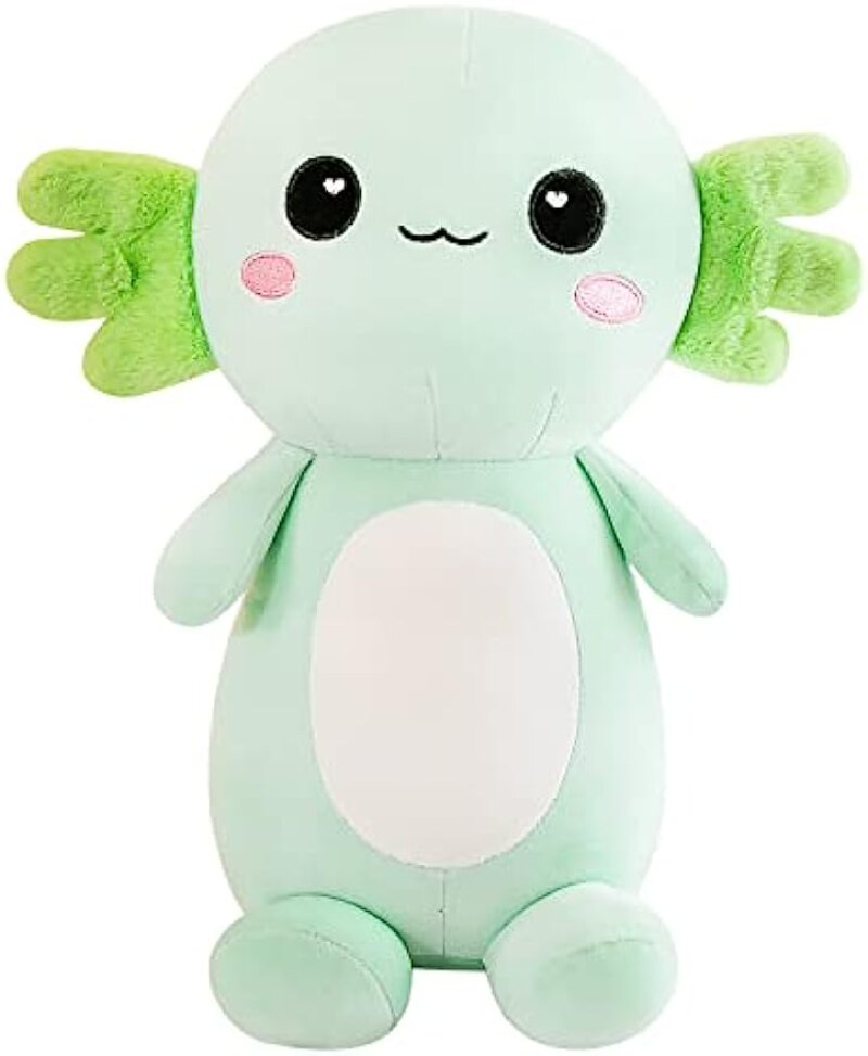 Cute Axolotl Plush Toys 25/30/40/50cm - Green/Blue/Pink/Orange