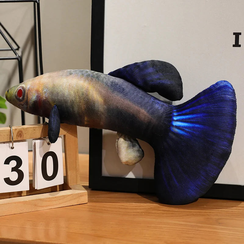Fish (Guppy) Lifelike Plush Toys 40/60cm - 8 Styles