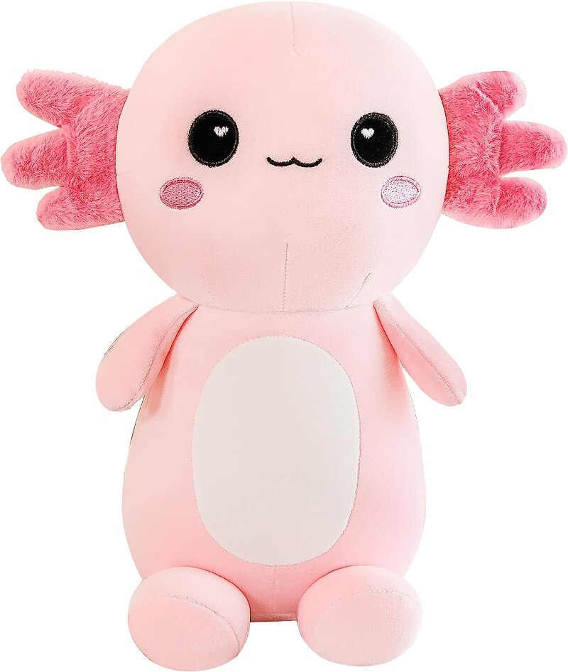 Cute Axolotl Plush Toys 25/30/40/50cm - Green/Blue/Pink/Orange