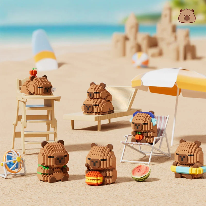 Capybara Mini Building Blocks - 6 Styles (V2)