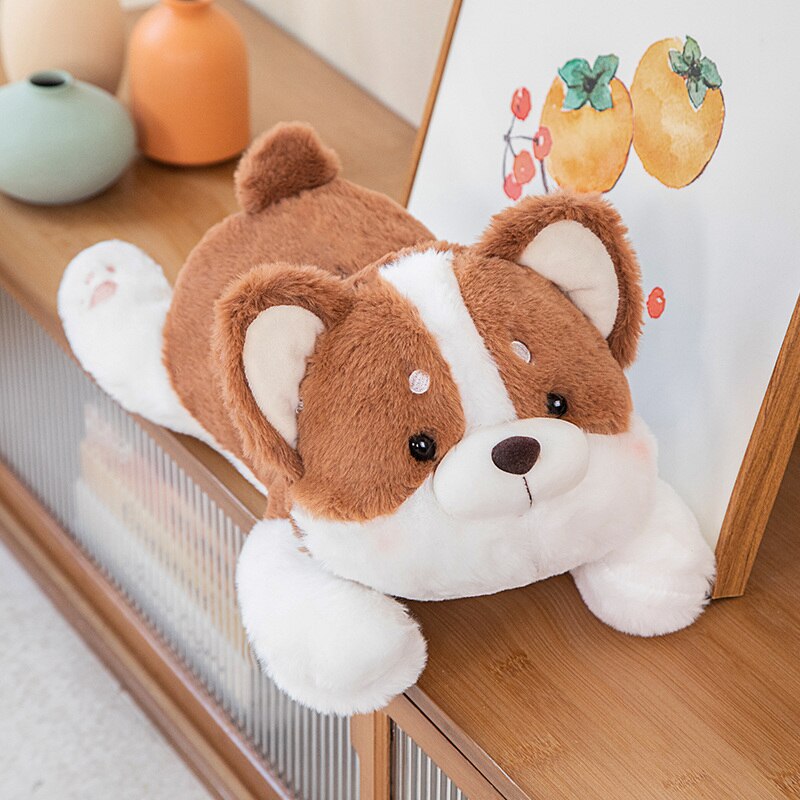 Lying Dog (Corgi) Plush Toys 25/40/55cm