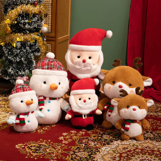 Christmas (Santa Claus/Reindeer/Snowman) Plush Toys 25/38cm