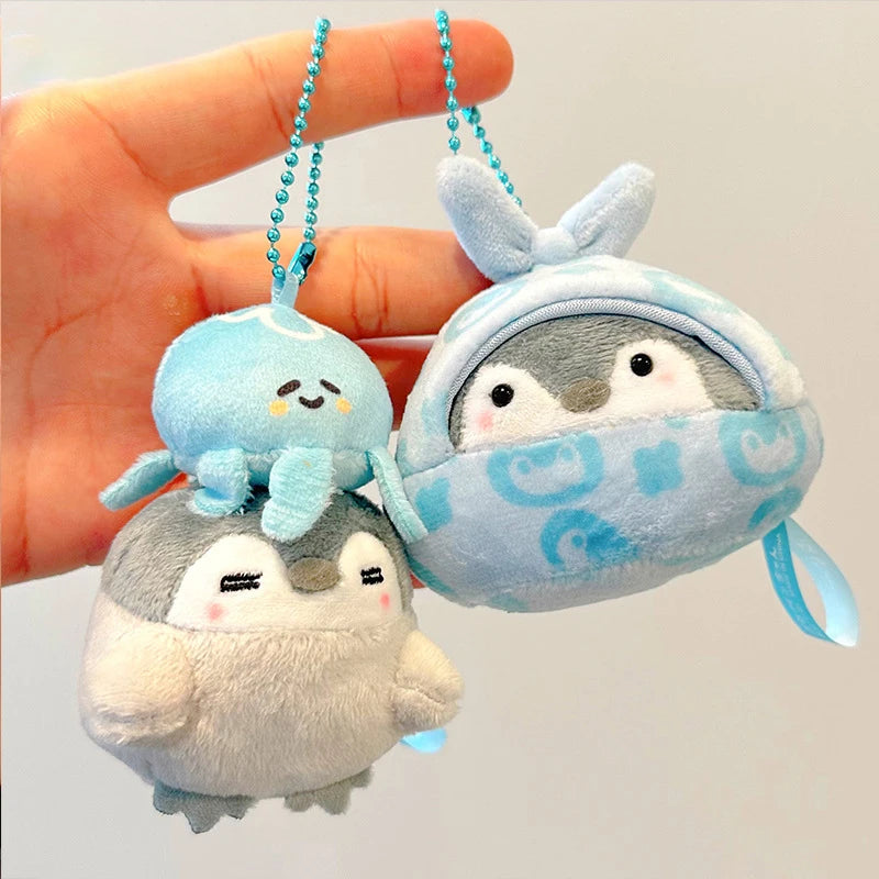 Cute Penguin Plush Keychains 8-11cm (24 Styles)