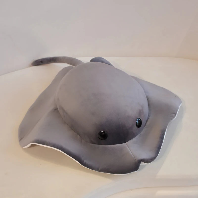 Cute Manta Ray Plush Toys 50/60cm - Blue/Grey