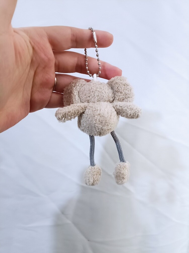 Cute Big Ears Mouse Plush Keychains 10cm