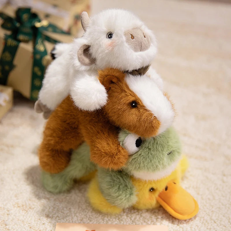 Cute Animial (Duck/Cow/Horse/Frog) Wrist Rest Plush Toys 18cm