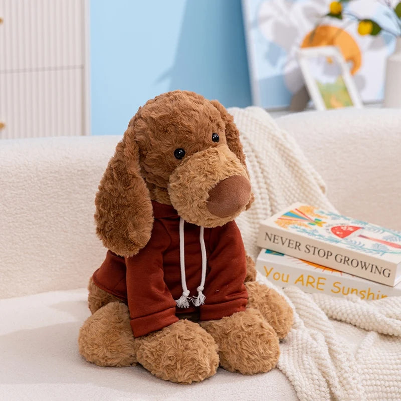 Cute Animal (Fox/Cat/Dog) With Clothes Plush Toys 23/32/50cm