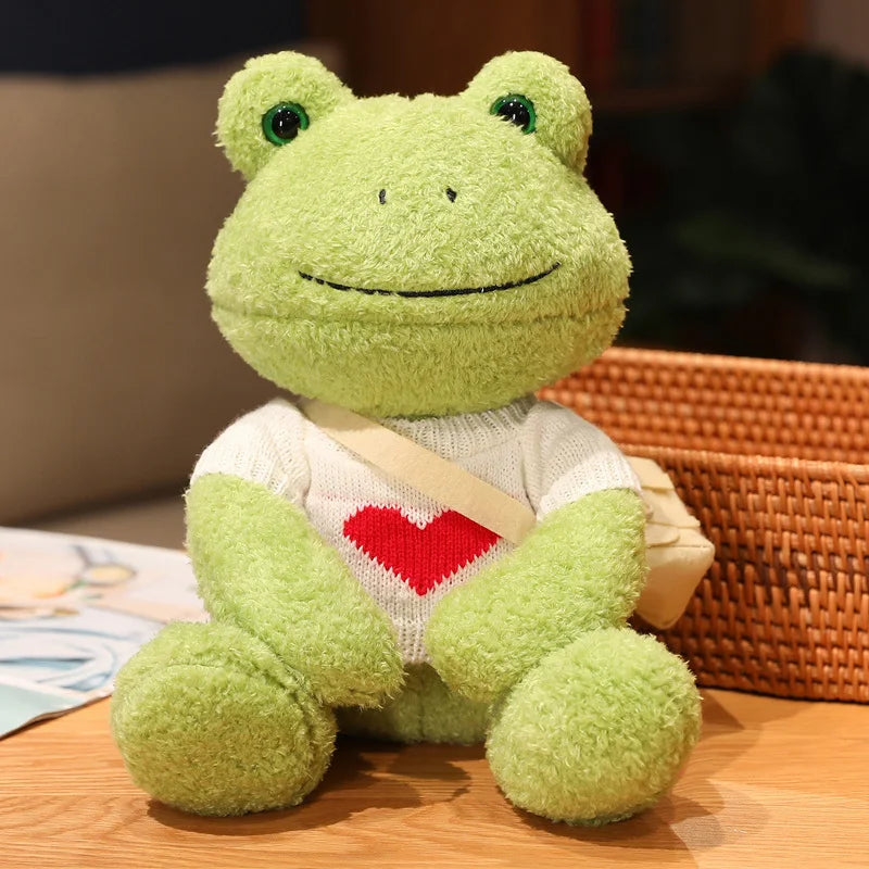 Cute Frog  With Dress Up Plush Toys 25cm - 14 Styles