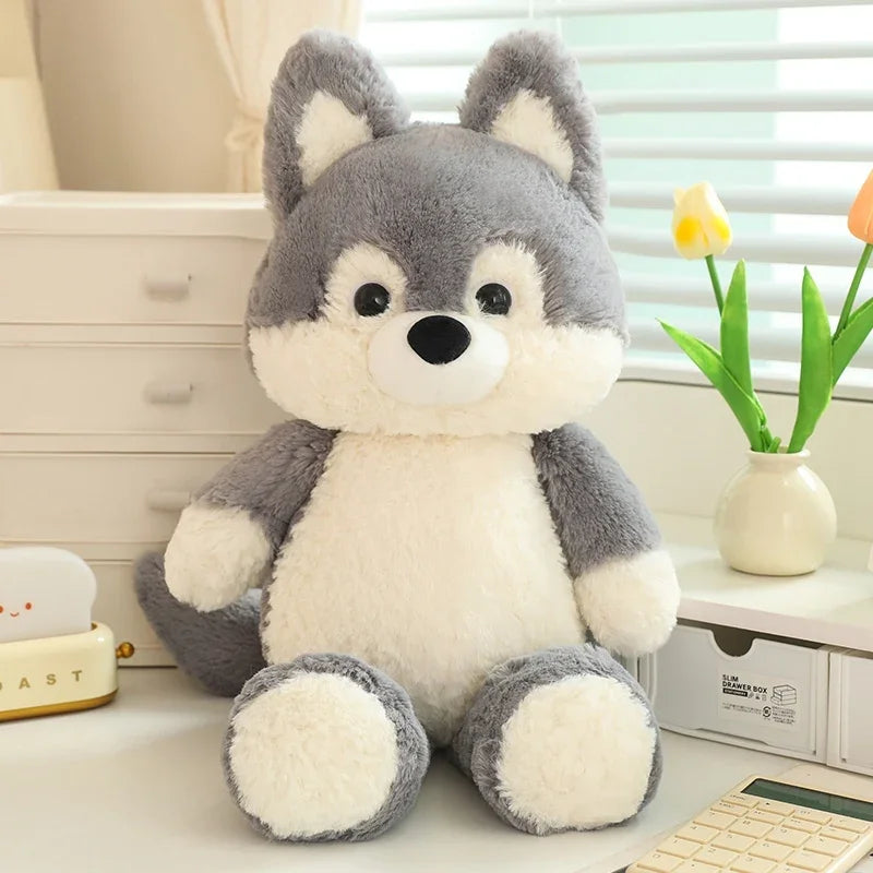 Cute Animal (Fox/Wolf) With/Without Clothes Plush Toys 50cm