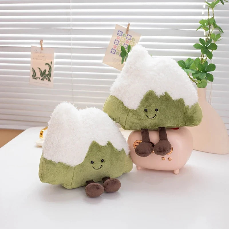 Cute Snow Mountain Plush Toys 30cm