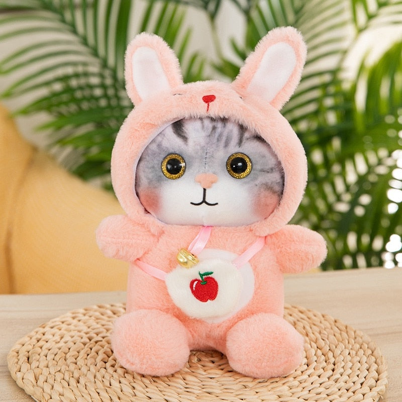 Cute Cat (Animal Dress Up) Plush Toys 25cm - 6 Styles