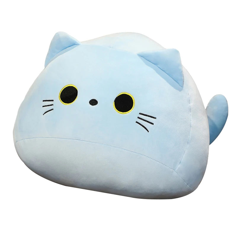 Cute  Cats Plush Pillow Toys 18-25cm (Black/White/Grey/Blue/Brown - 12 Styles)