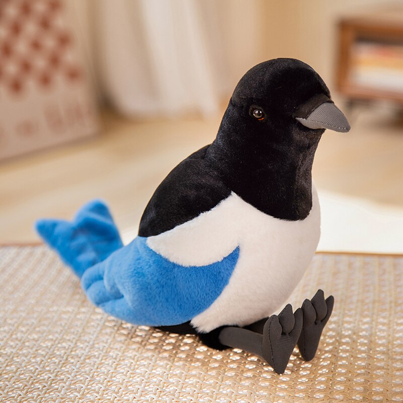 Bird (Magpie/Pigeon) Lifelike Plush Toys 20cm