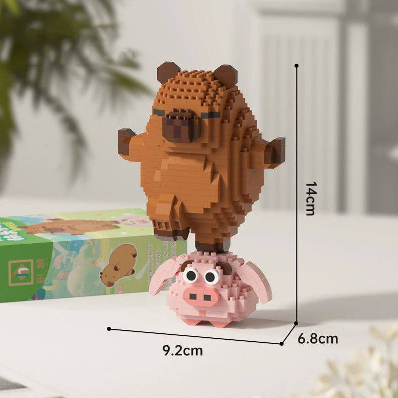 Capybara Mini Building Blocks - 6 Styles