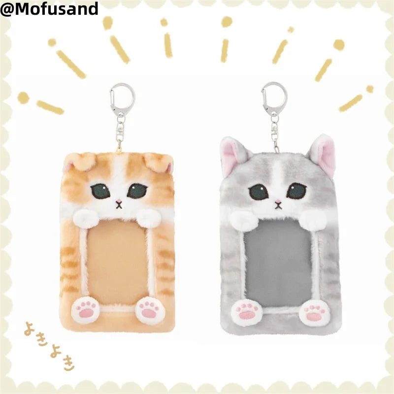 Mofusand Cat Plush Card Holderes - 2 styles